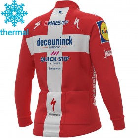 Maillot Cyclisme 2021 Deceuninck-Quick-Step Hiver Thermal Fleece N007